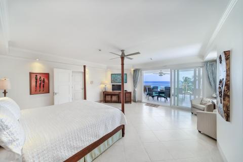 Palm Beach 502 Holiday Rental Barbados Master Bedroom With Oceanview