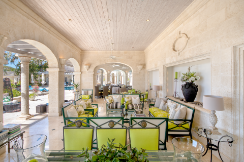 Westfield Villa Barbados Luxury Holiday Rental Southern Seating Area