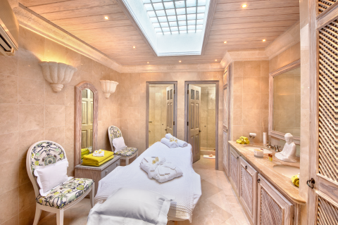 Westfield Villa Barbados Luxury Holiday Rental Private Massage Room with Spa Baths