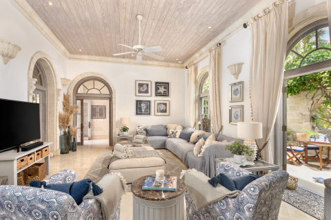 Westfield Villa Barbados Luxury Holiday Rental TV Room