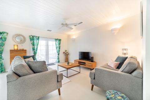 Porters Gate 19 Holiday Rental St. James Barbados TV Room