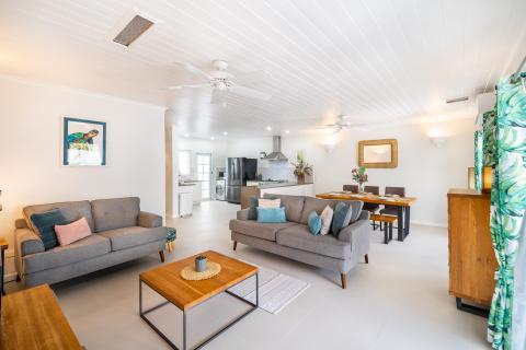 Porters Gate 19 Holiday Rental St. James Barbados Living Room Fully Airconditioned