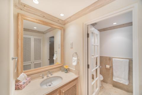 Rental Condo 266 Port St. Charles Barbados Bathroom Toilet