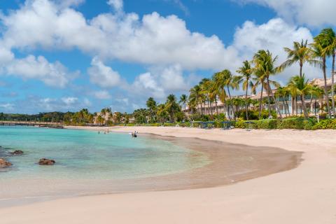 Rental Condo 266 Port St. Charles Barbados Swimming Area at Beach