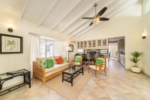 149 Salters Road Barbados Holiday Rental Sandy Lane Barbados Living Room 2 by Patio