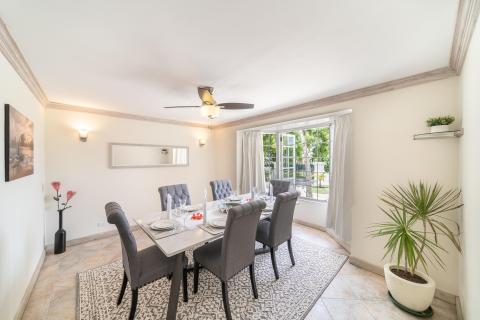 149 Salters Road Barbados Holiday Rental Sandy Lane Barbados Dining Room