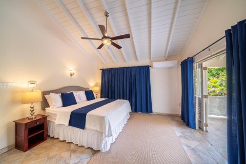 149 Salters Road Barbados Holiday Rental Sandy Lane Barbados Master Bedroom 2 With Patio View