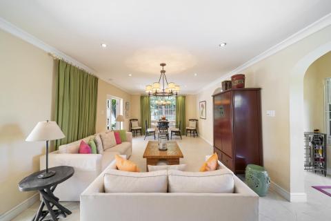 Tara Barbados 4 Bedroom Holiday Rental Villa Living Room with TV