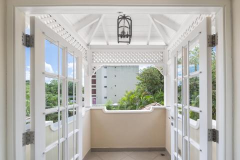 Tara Barbados 4 Bedroom Holiday Rental Villa Primary Bedroom Balcony
