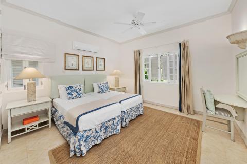 Villa Rosa Holiday Rental Villa In Royal Westmoreland Barbados Bedroom 3 With Desk and Dressing Mirror